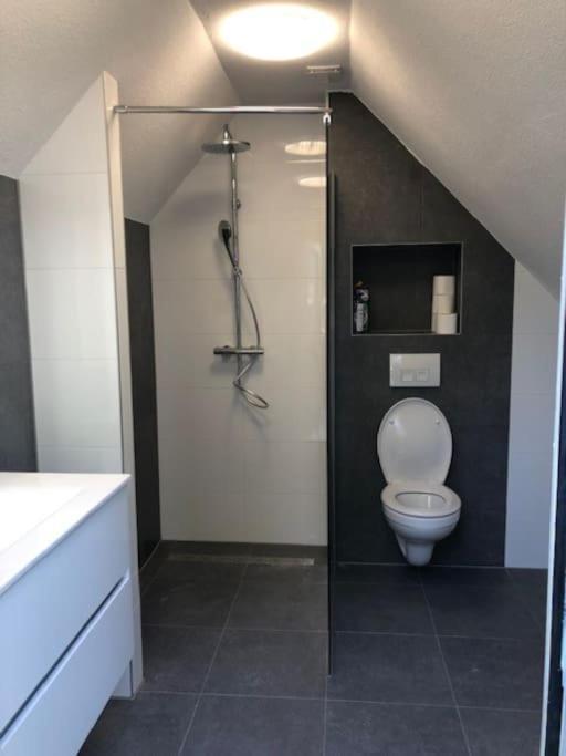 Gezellige Pipo Met Grote Schommel Aan Het Water Villa Medemblik Exterior foto
